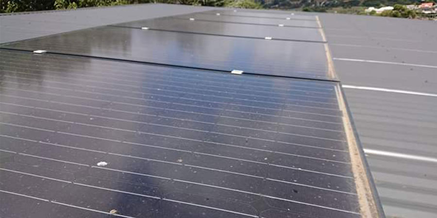Solar Panel Cleaning - After Photo